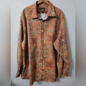 Cremieux premium denim unique Men's Big and Tall shirt